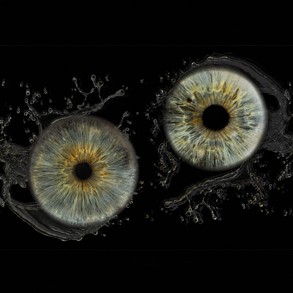 Iris-Fotografie Kunstwerk