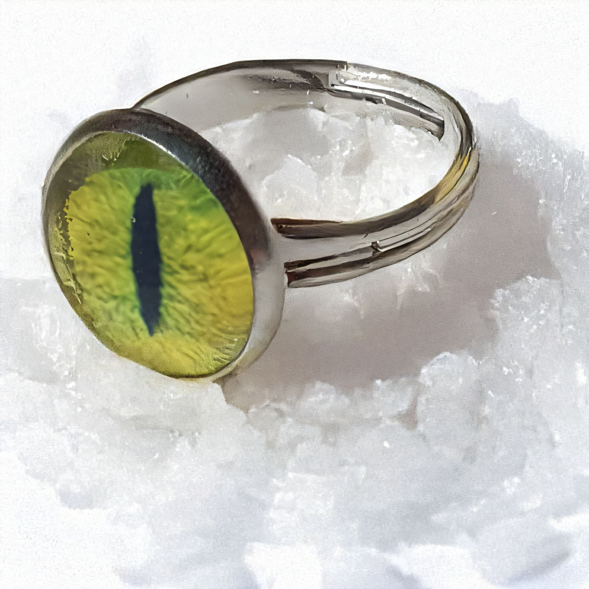 Iris-Ring auf Eis